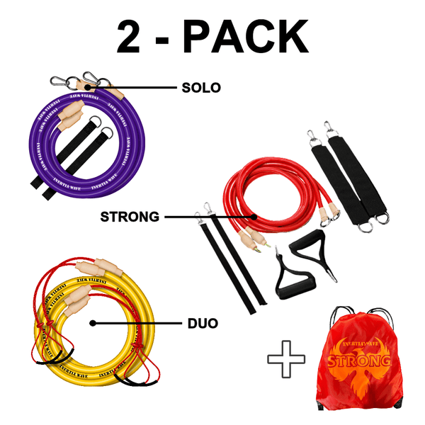 2-Pack Bundle: Inertia Wave Battle Ropes Alternative