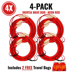 Inertia Wave DUO 4-Pack Neon Red