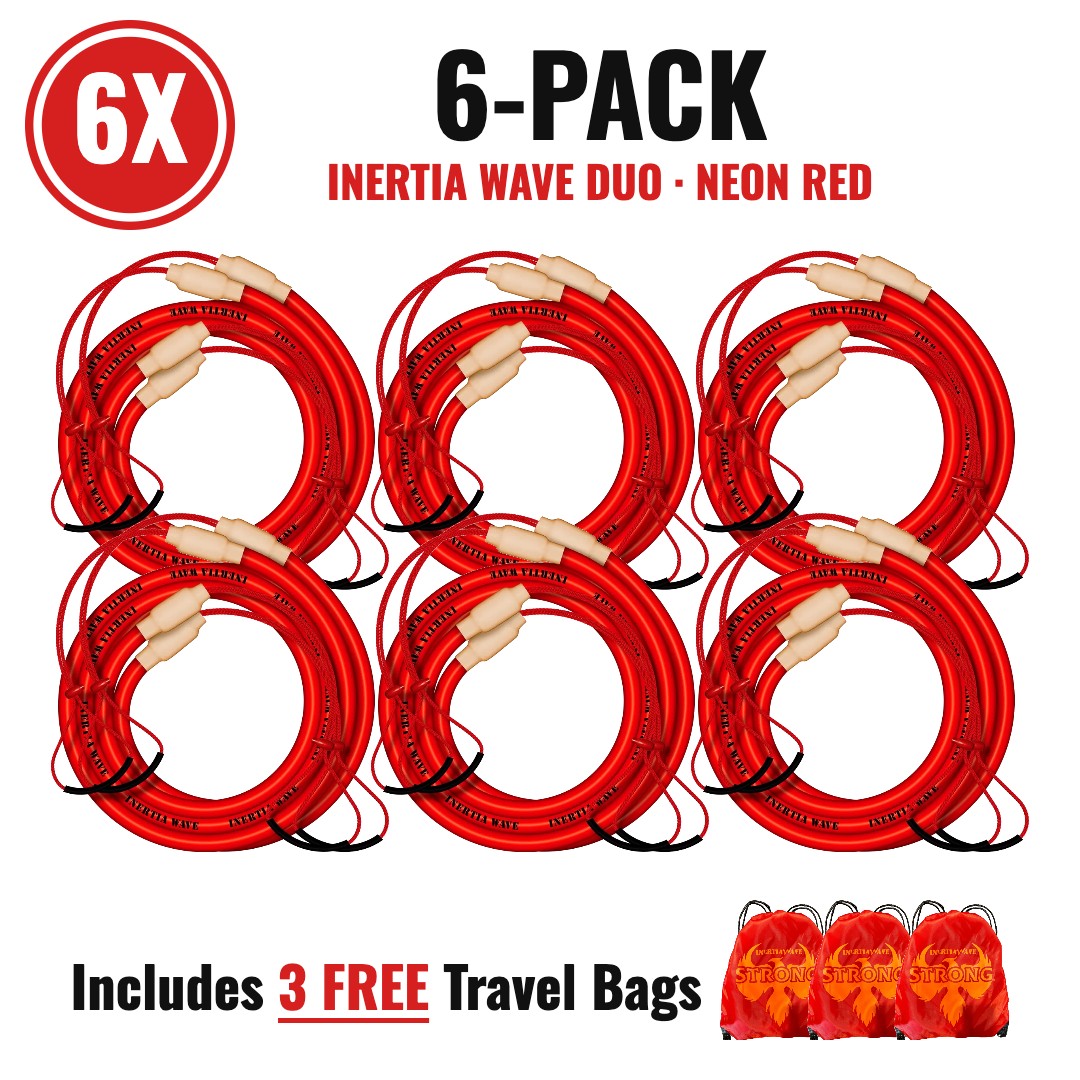 Inertia Wave DUO 6-Pack Neon Red