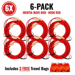 Inertia Wave DUO 6-Pack Neon Red