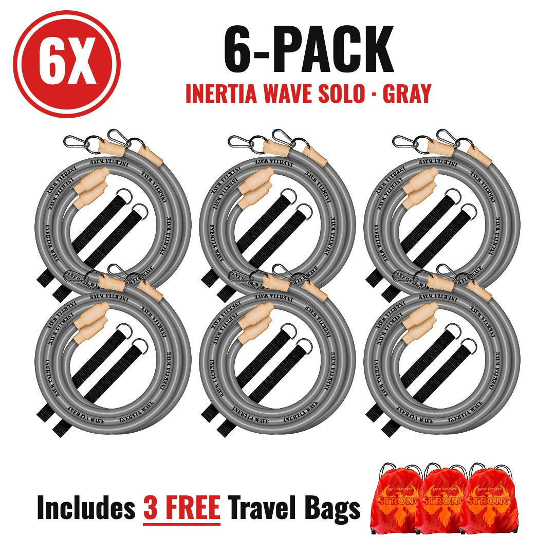 Inertia Wave SOLO 6-Pack Gray