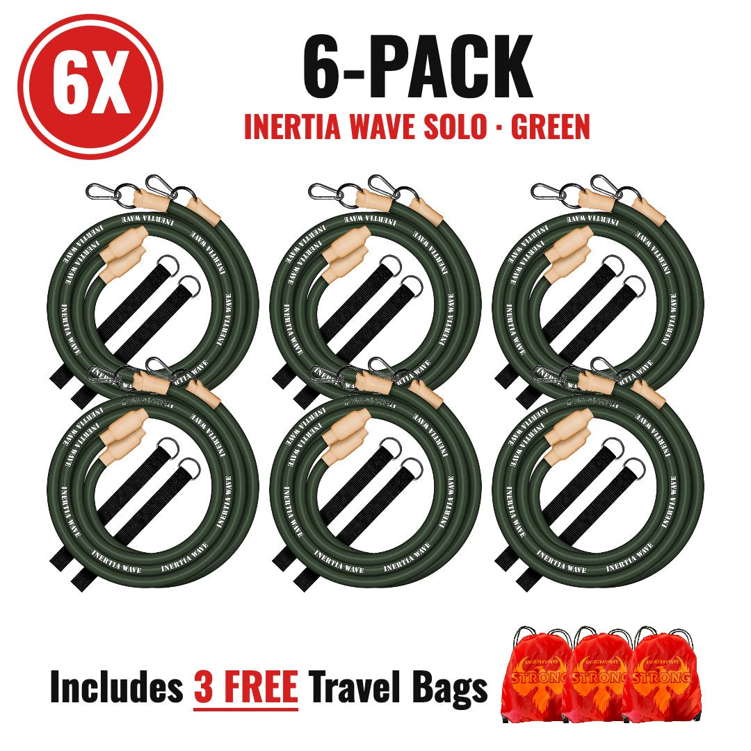 Inertia Wave SOLO 6-Pack Green