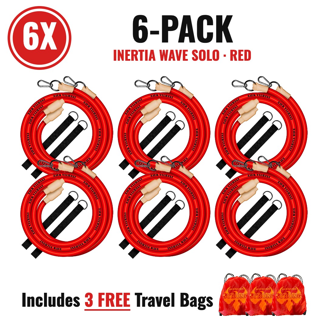 Inertia Wave SOLO 6-Pack Red
